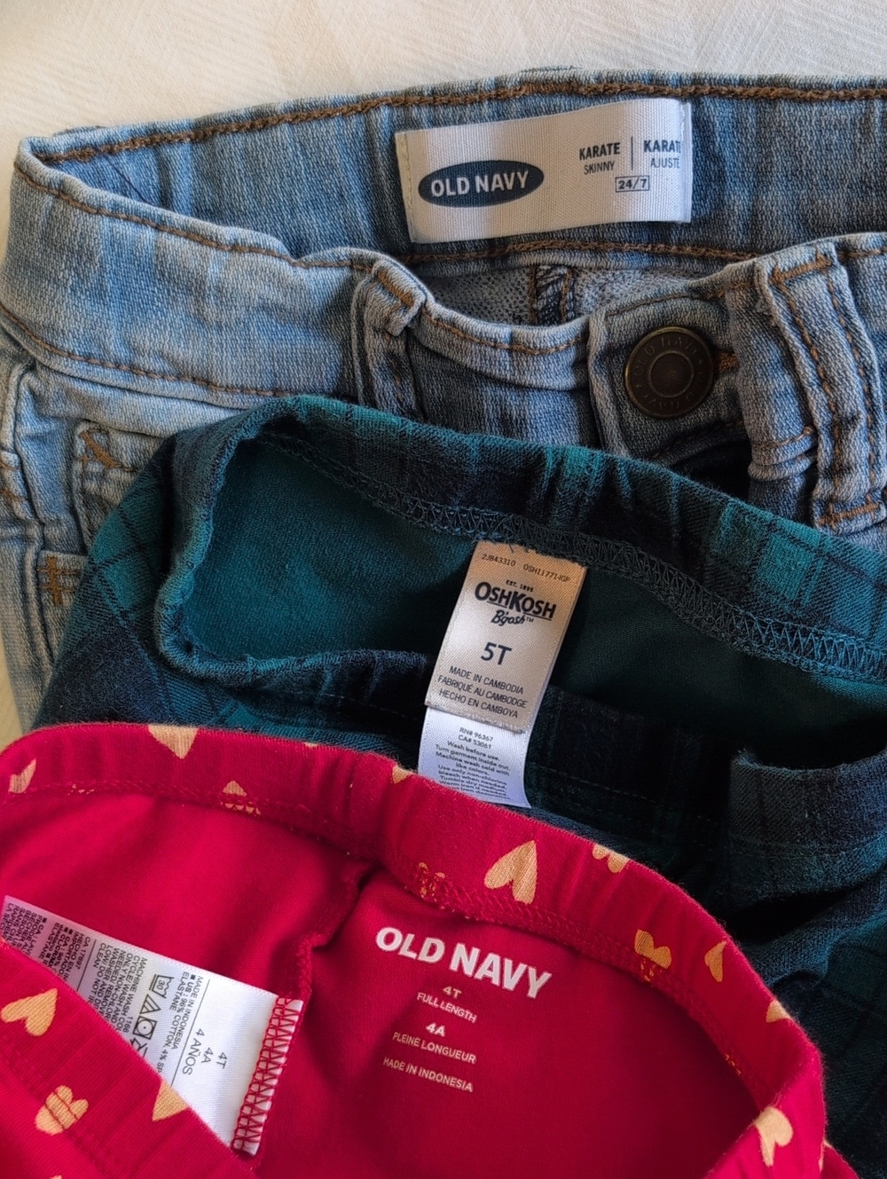 Baby Gap Carters Joe Fresh NWOT OshKosh Old Navy Girls Capsule Bundle Lot 7Pc 4T - Picture 4 of 15